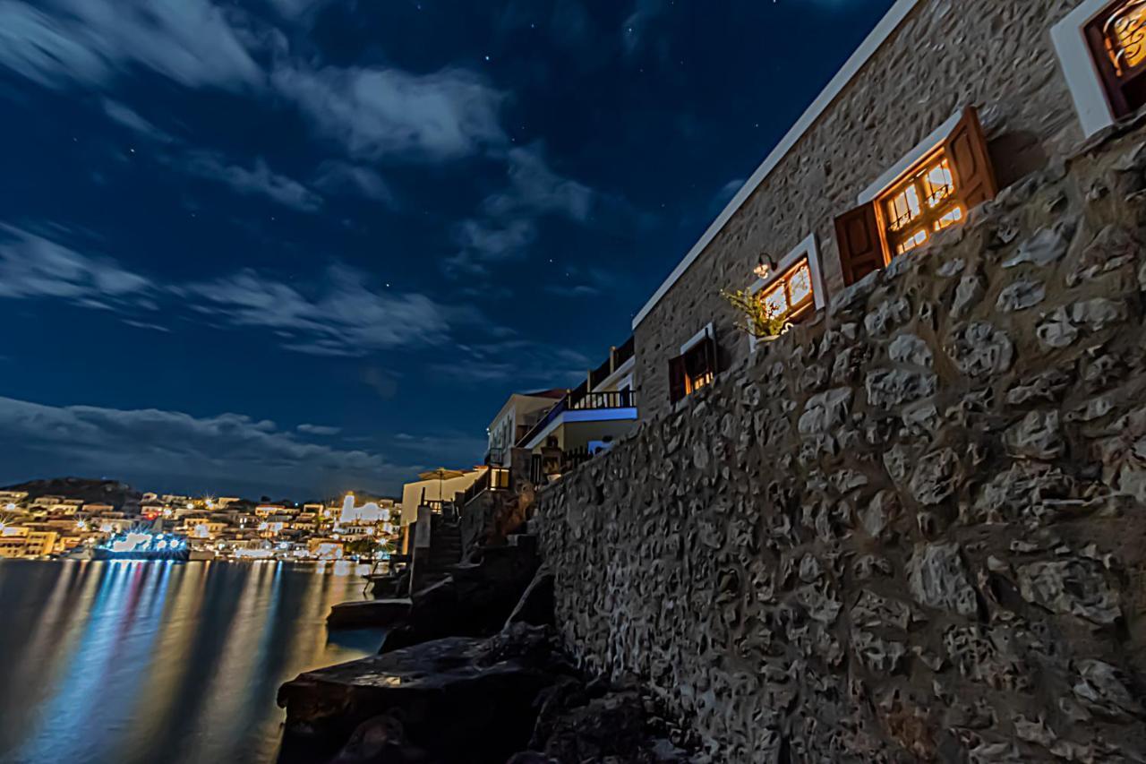 Villa Electra Chalki Town Exterior foto