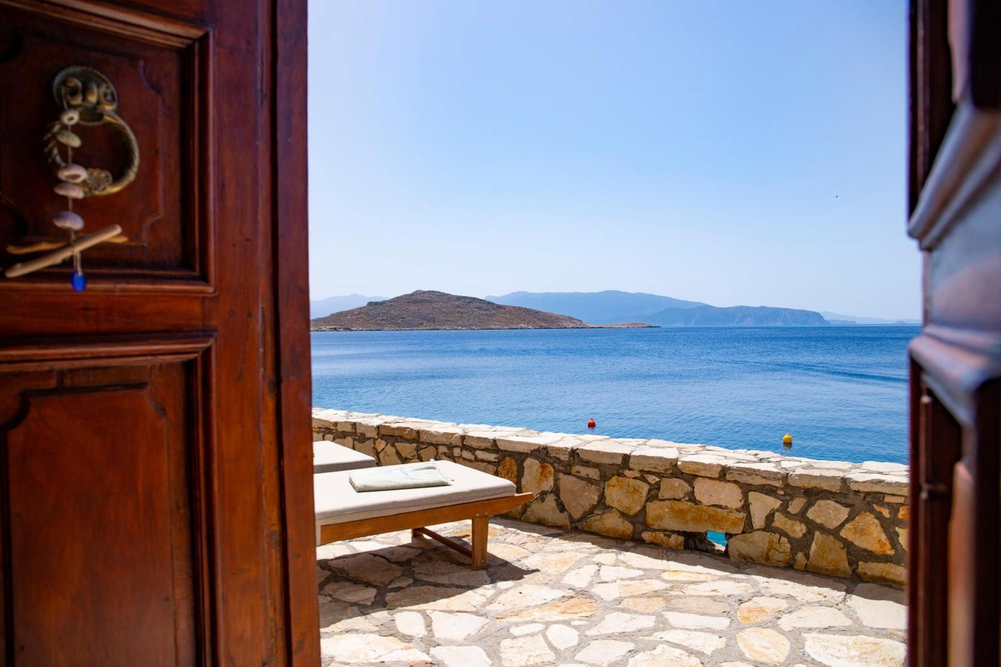 Villa Electra Chalki Town Exterior foto