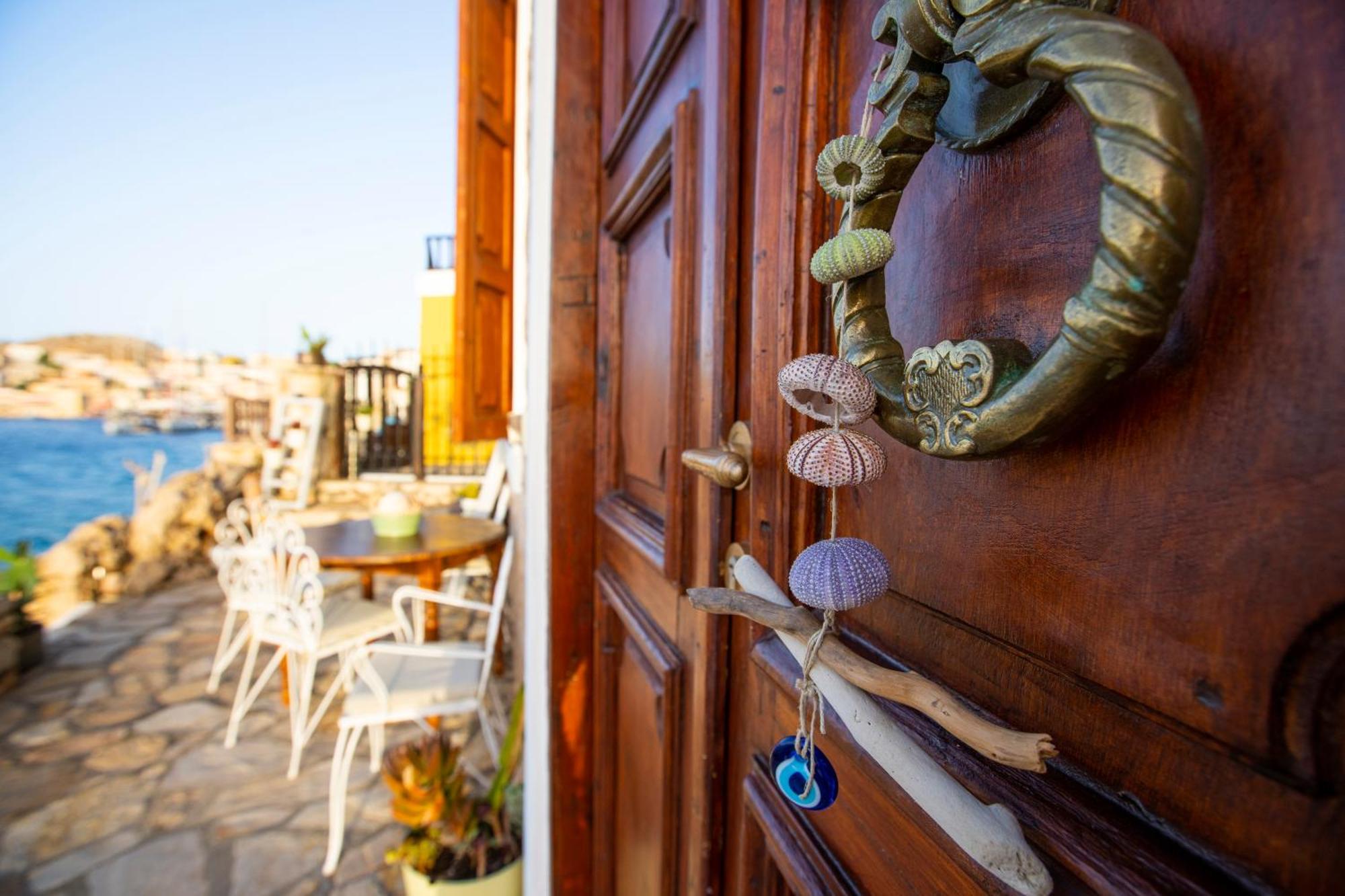 Villa Electra Chalki Town Exterior foto