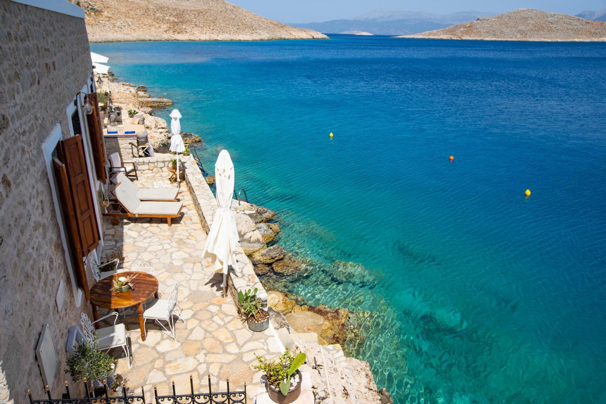 Villa Electra Chalki Town Exterior foto