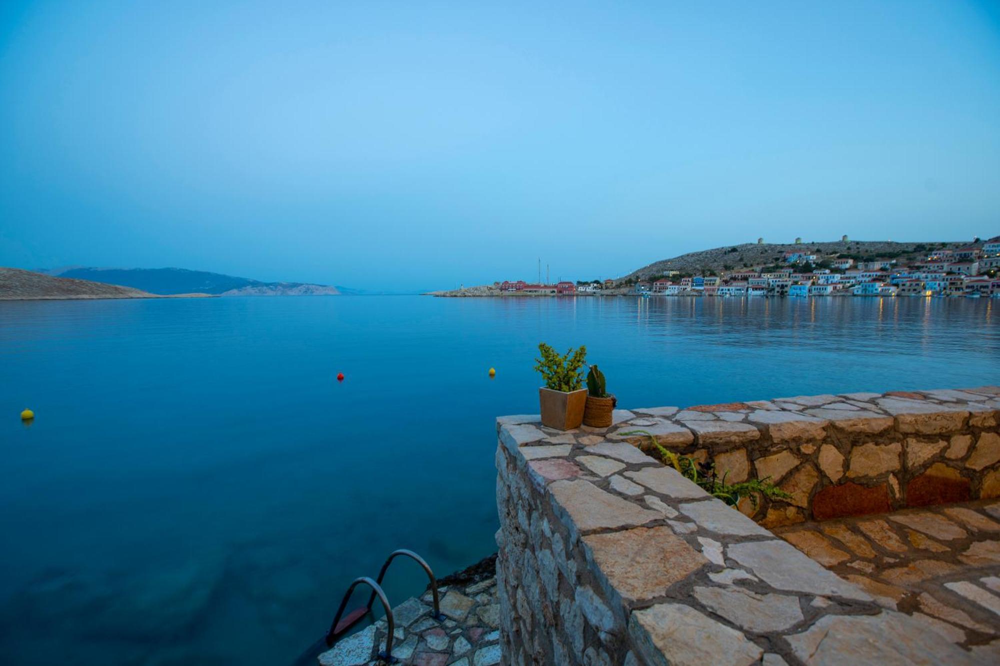 Villa Electra Chalki Town Exterior foto