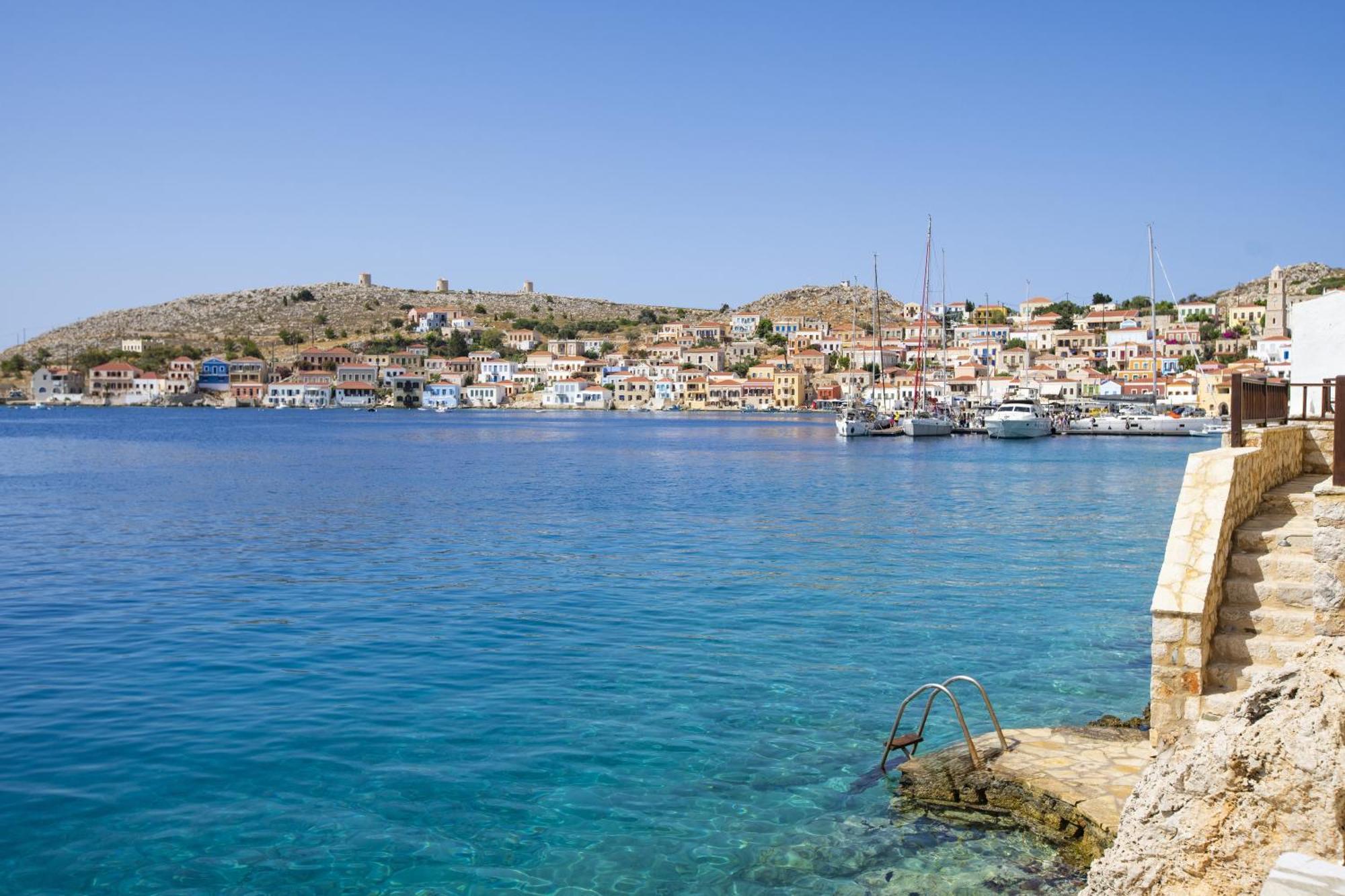 Villa Electra Chalki Town Exterior foto