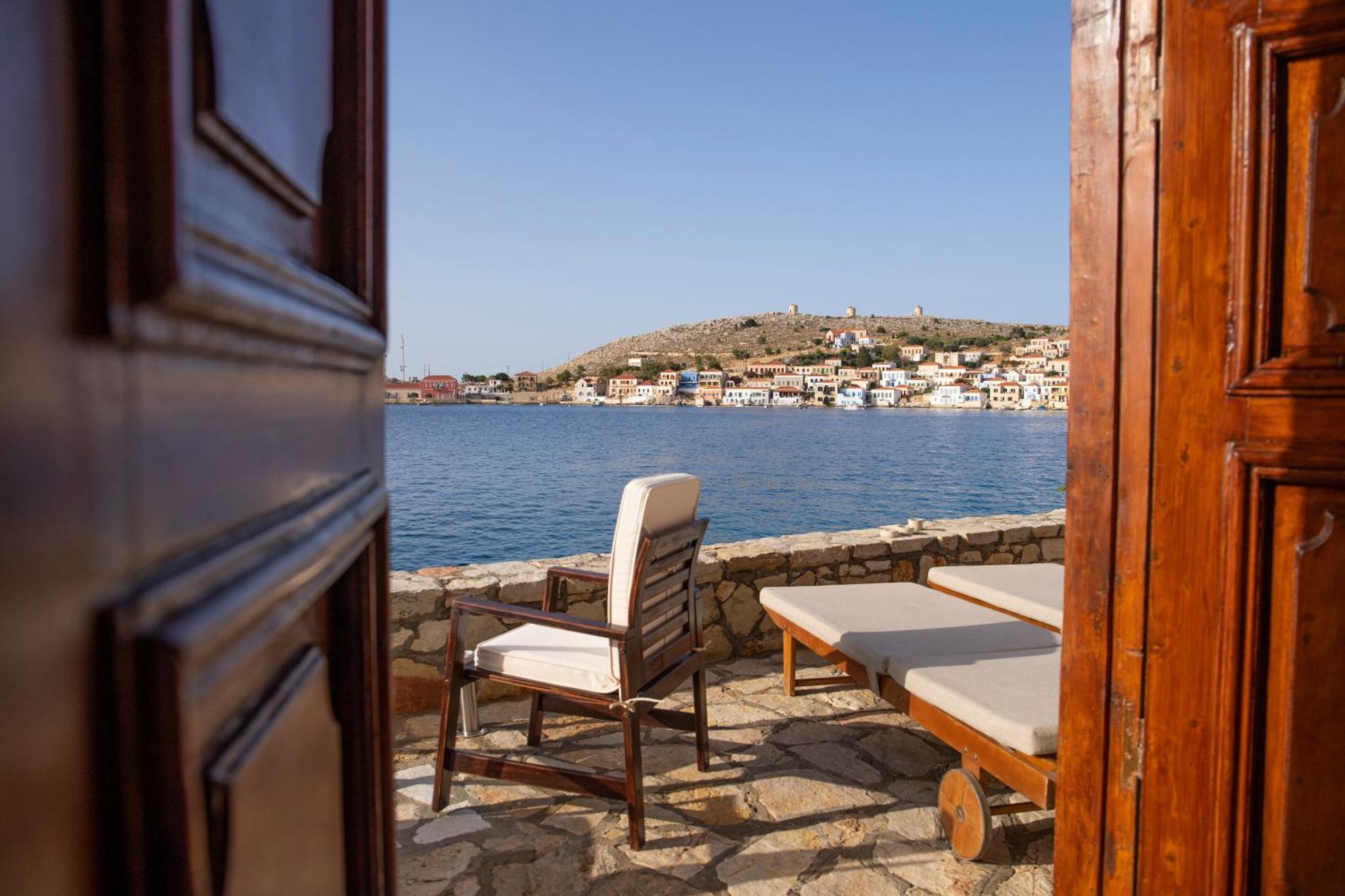 Villa Electra Chalki Town Exterior foto