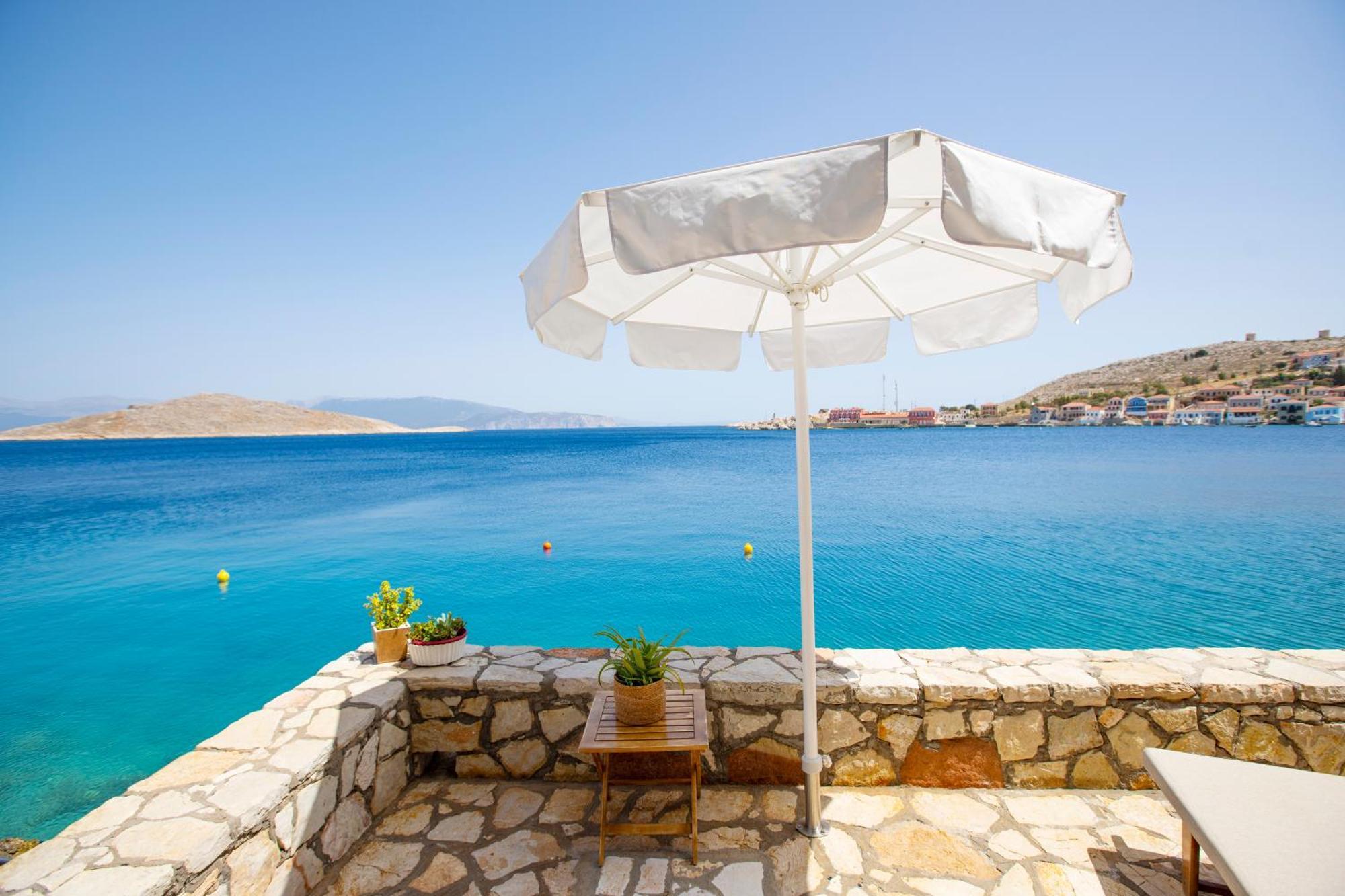 Villa Electra Chalki Town Exterior foto