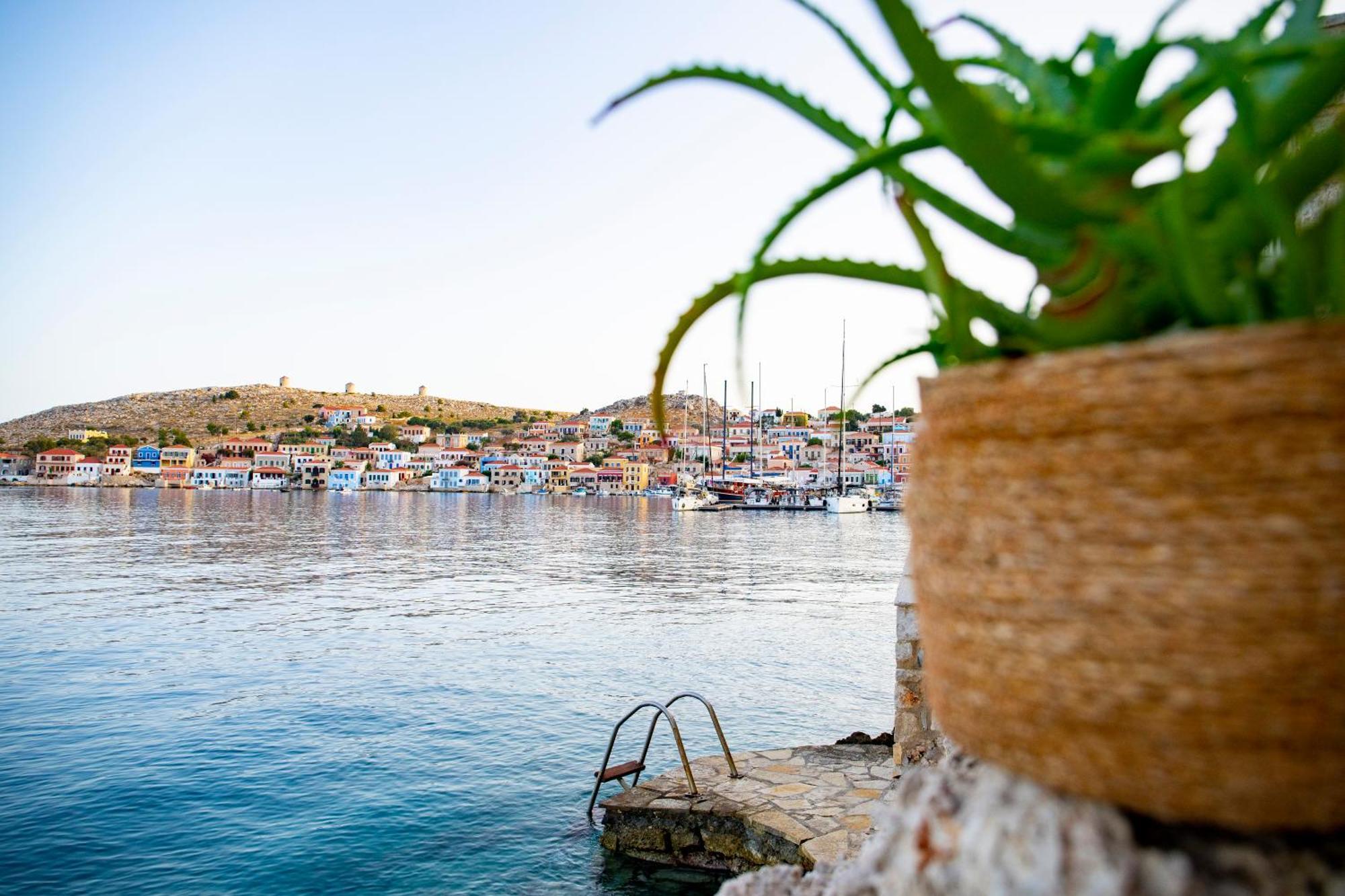 Villa Electra Chalki Town Exterior foto