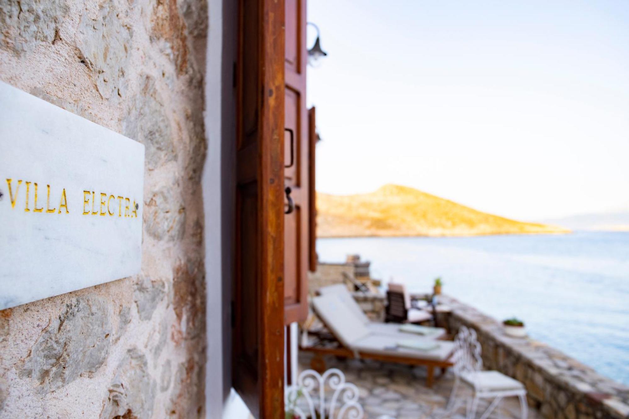 Villa Electra Chalki Town Exterior foto