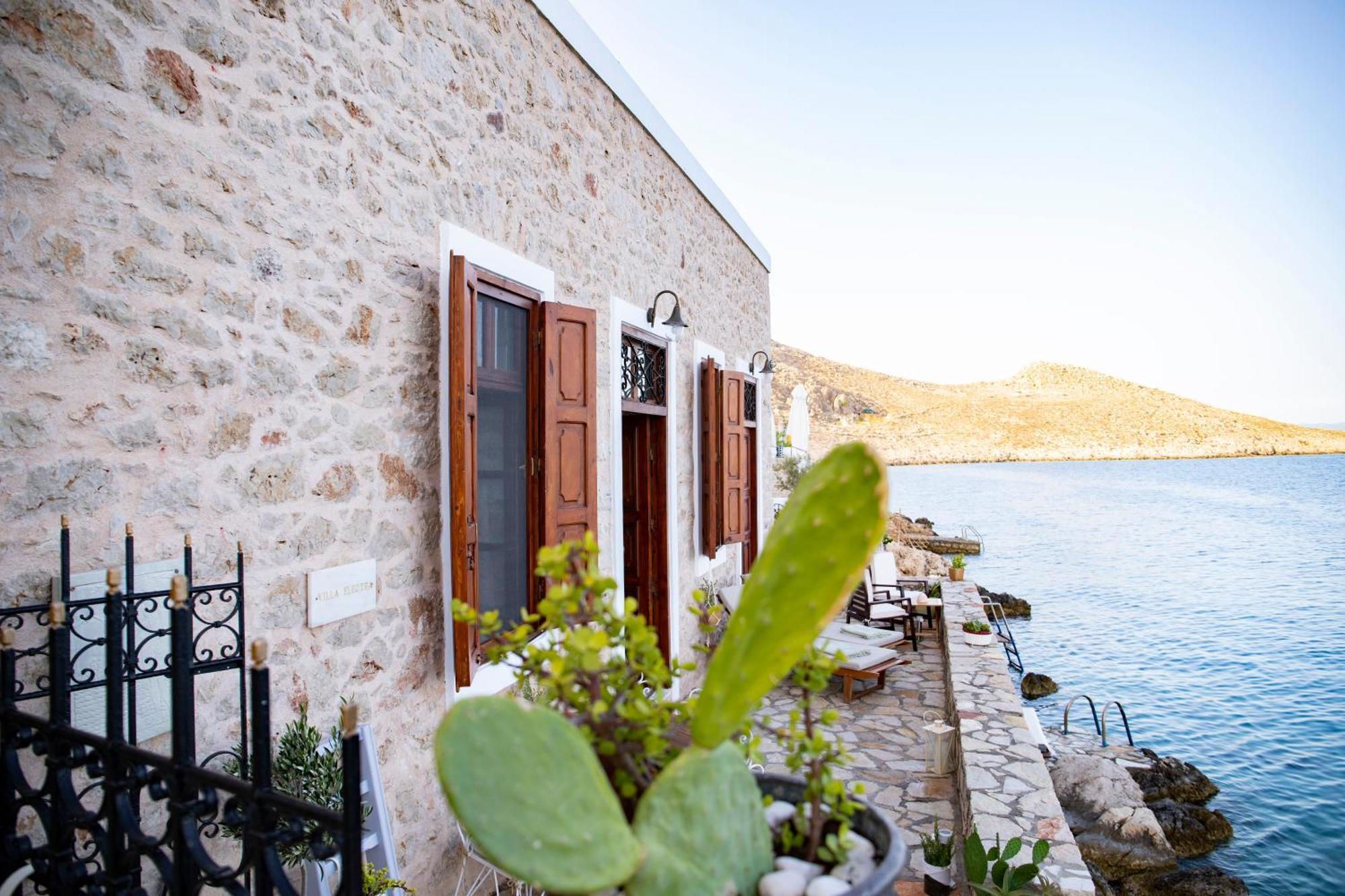 Villa Electra Chalki Town Exterior foto