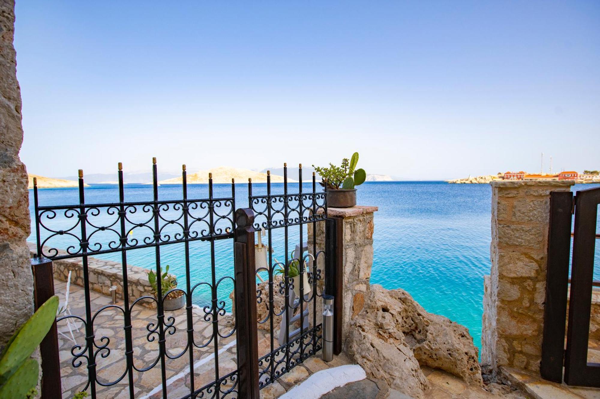 Villa Electra Chalki Town Exterior foto