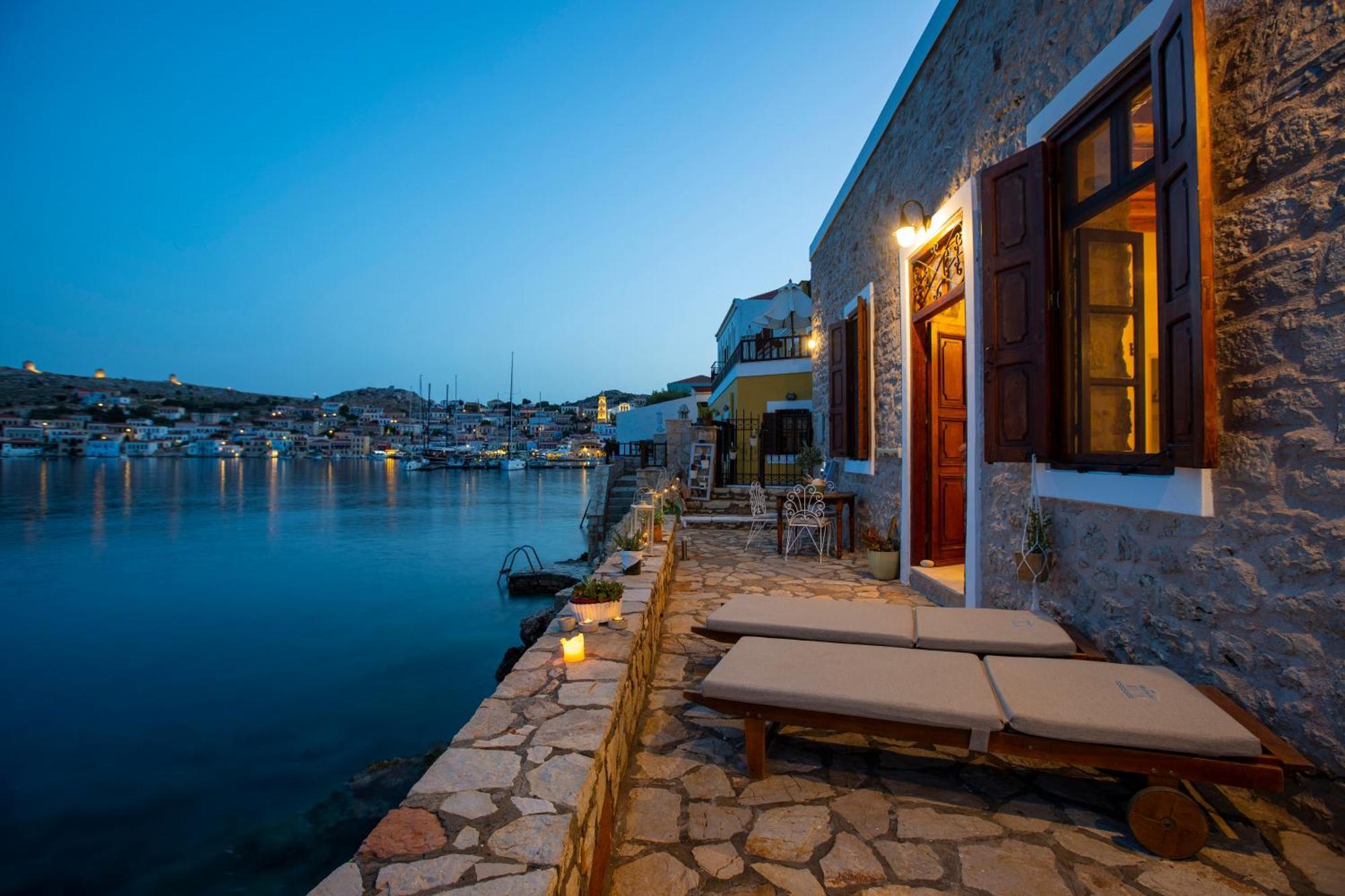 Villa Electra Chalki Town Exterior foto