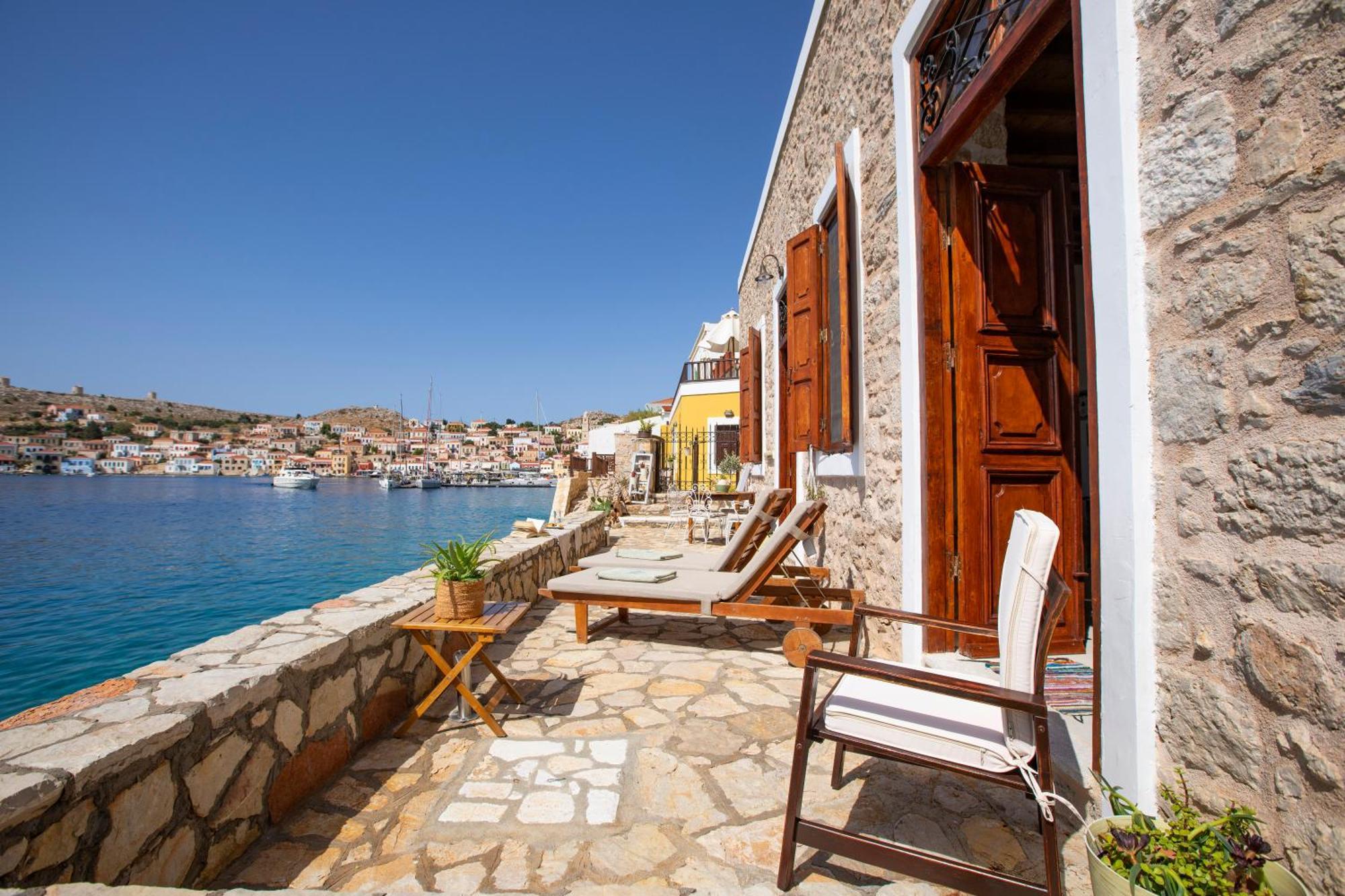 Villa Electra Chalki Town Exterior foto