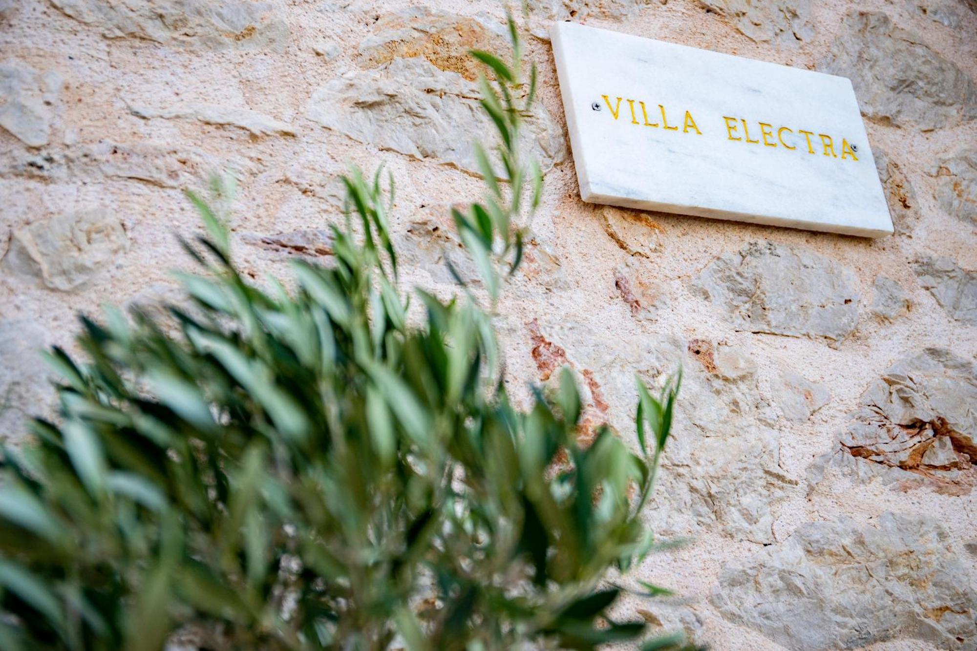 Villa Electra Chalki Town Exterior foto