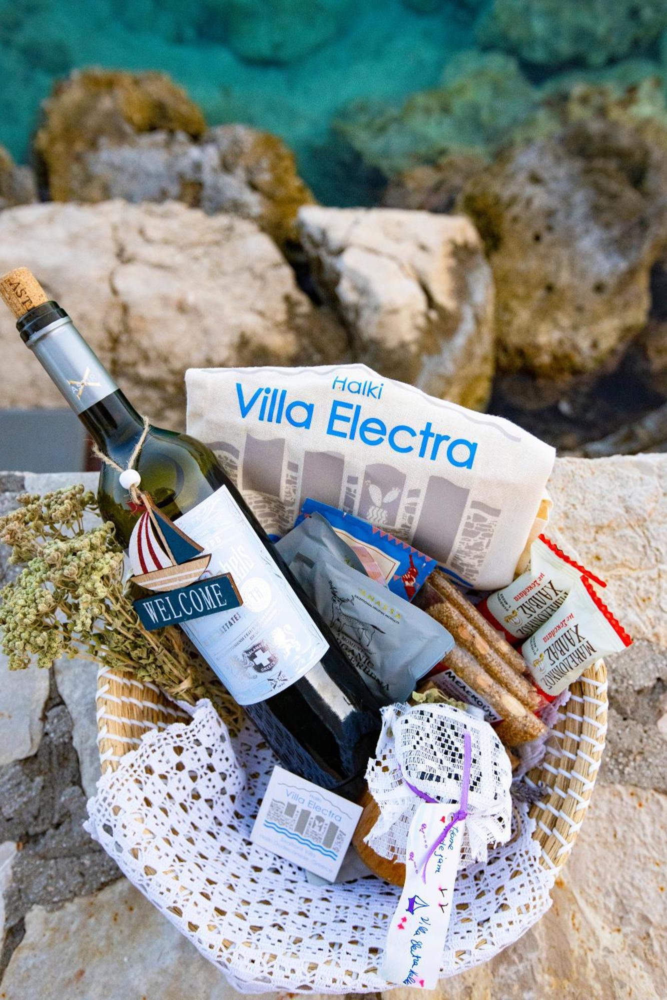 Villa Electra Chalki Town Exterior foto