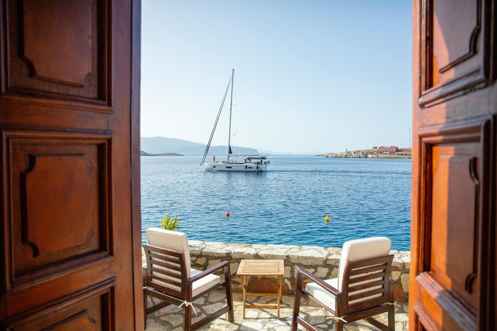 Villa Electra Chalki Town Exterior foto