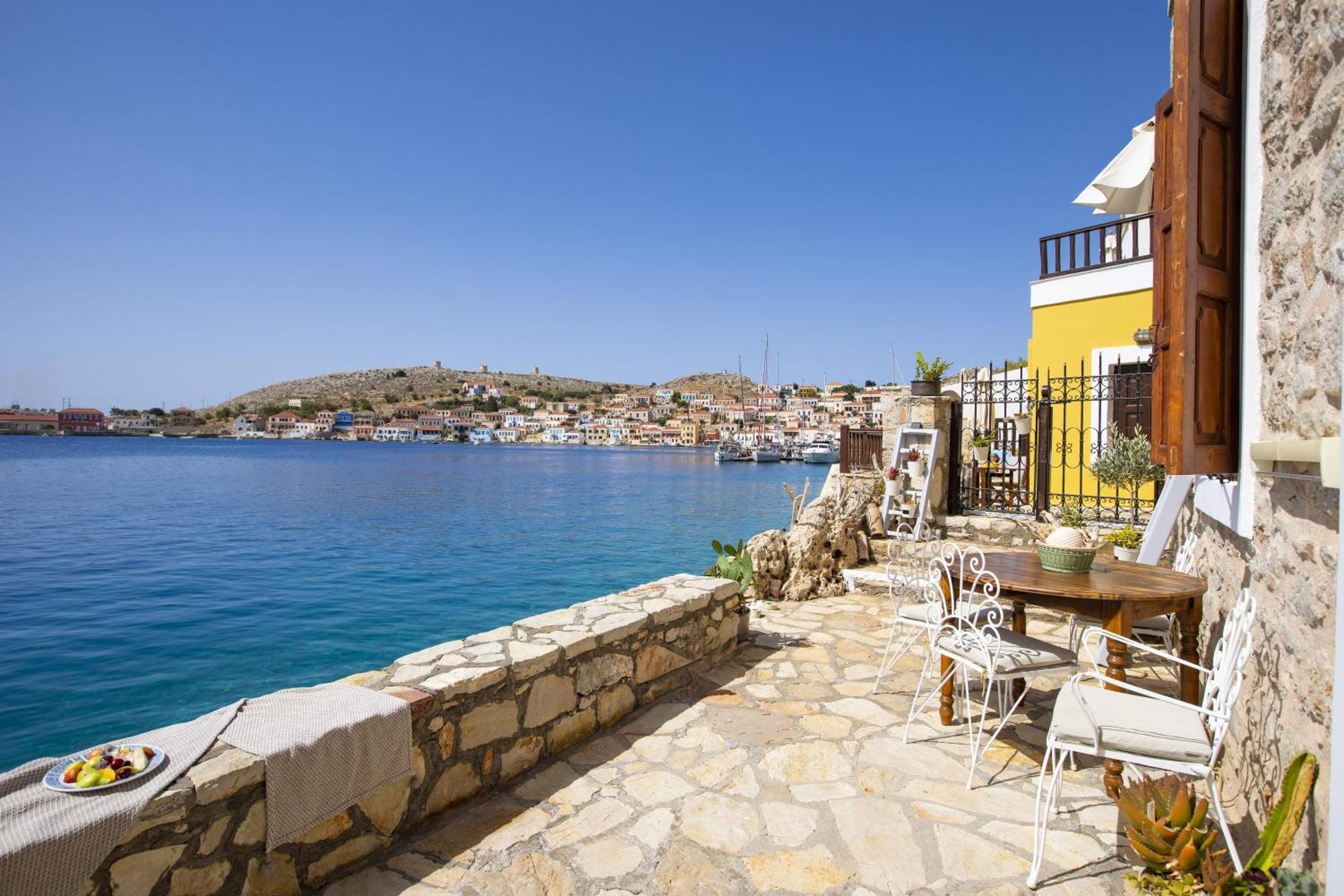 Villa Electra Chalki Town Exterior foto
